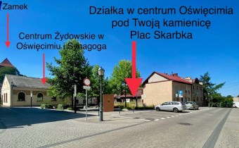 Oświęcim Stare Miasto - działka pod kamienicę