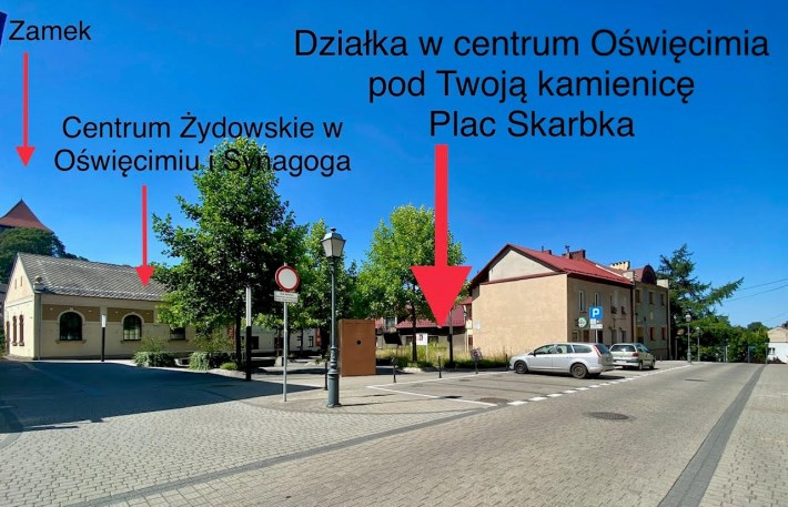 Oświęcim Stare Miasto - działka pod kamienicę Oświęcim Stare Miasto - działka pod kamienicę